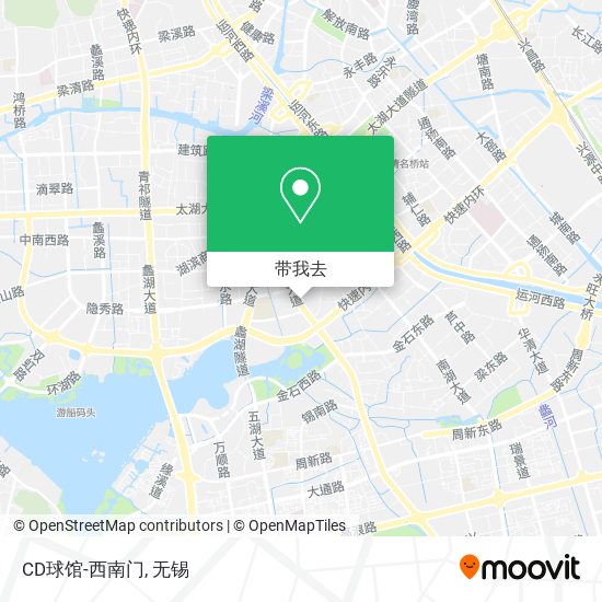 CD球馆-西南门地图