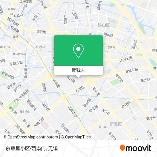 叙康里小区-西南门地图