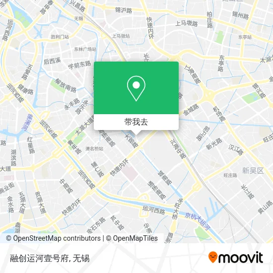 融创运河壹号府地图
