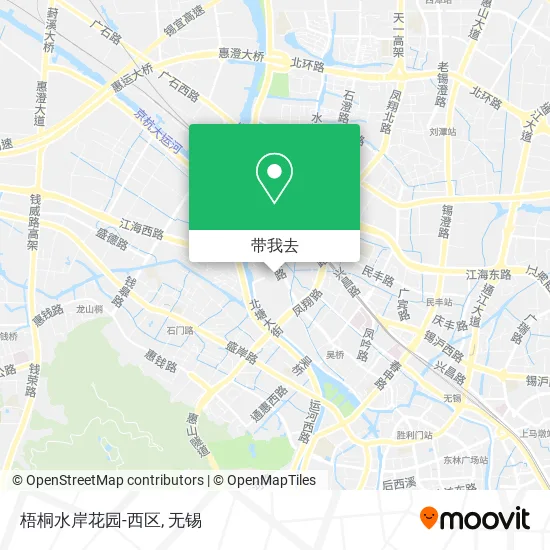 梧桐水岸花园-西区地图