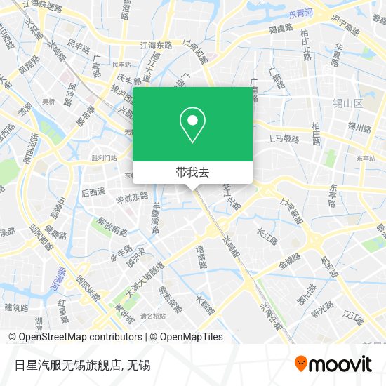 日星汽服无锡旗舰店地图