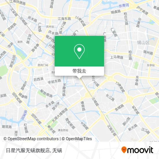日星汽服无锡旗舰店地图