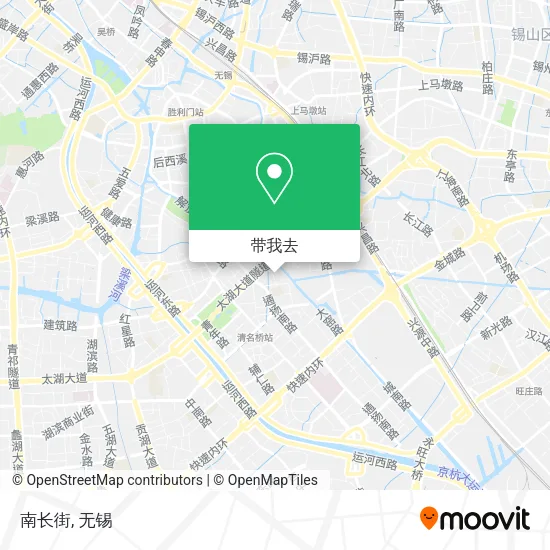 南长街地图