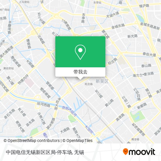 中国电信无锡新区区局-停车场地图