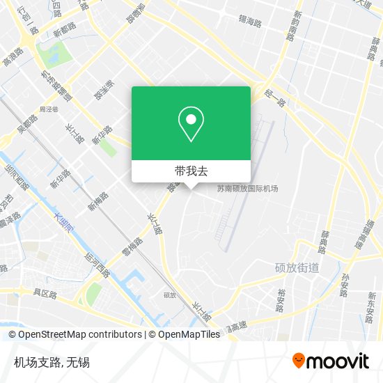 机场支路地图