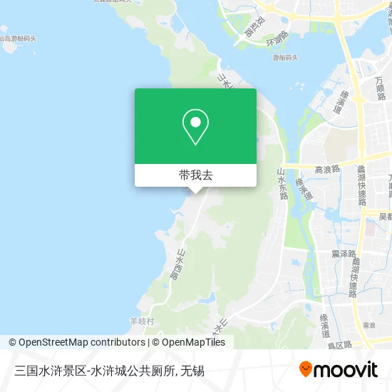 三国水浒景区-水浒城公共厕所地图