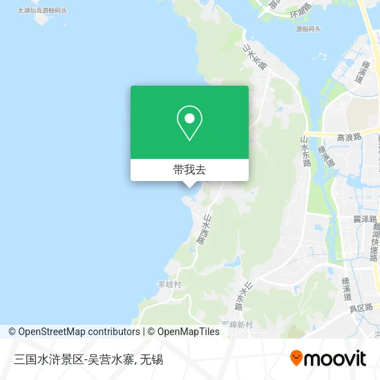 三国水浒景区-吴营水寨地图