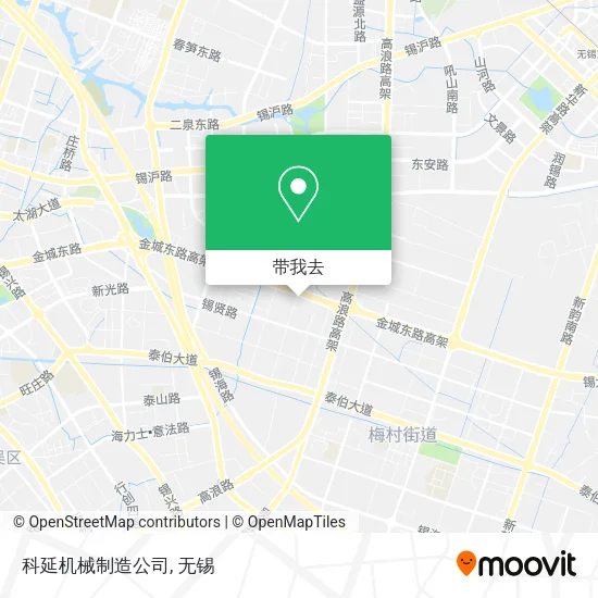 科延机械制造公司地图