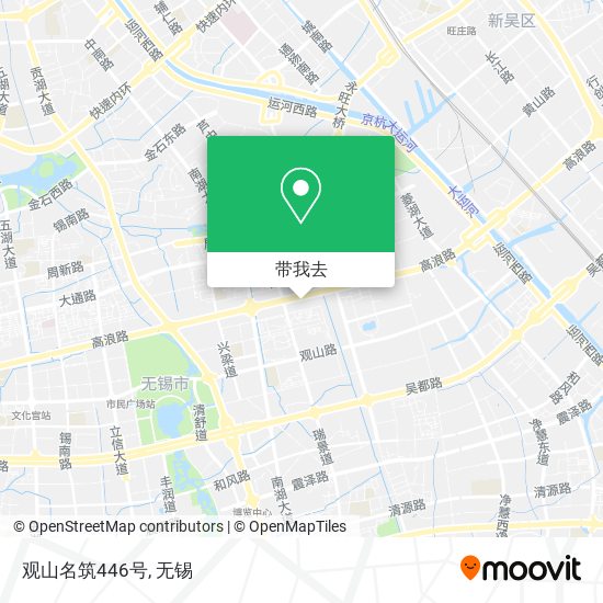 观山名筑446号地图