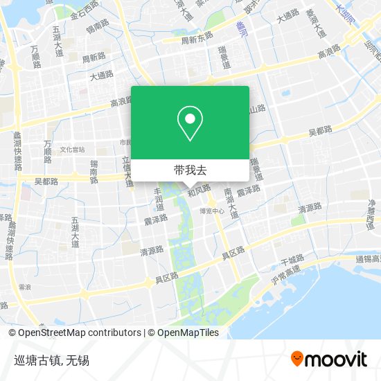 巡塘古镇地图