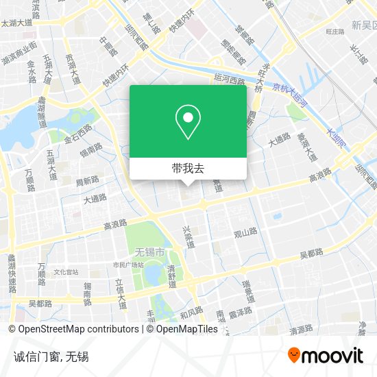诚信门窗地图
