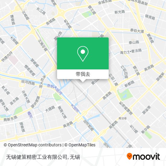 无锡健策精密工业有限公司地图