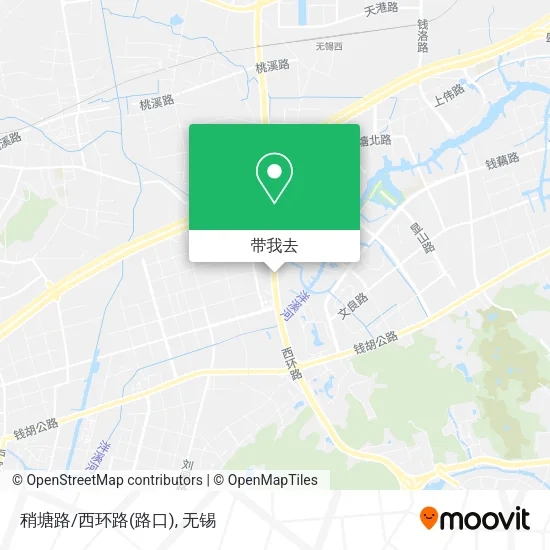 稍塘路/西环路(路口)地图