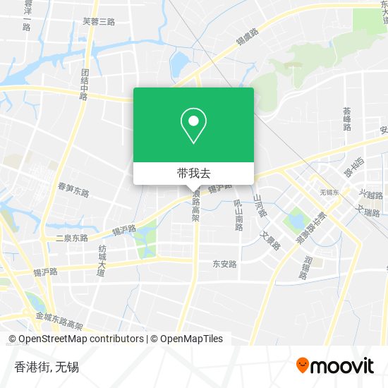 香港街地图