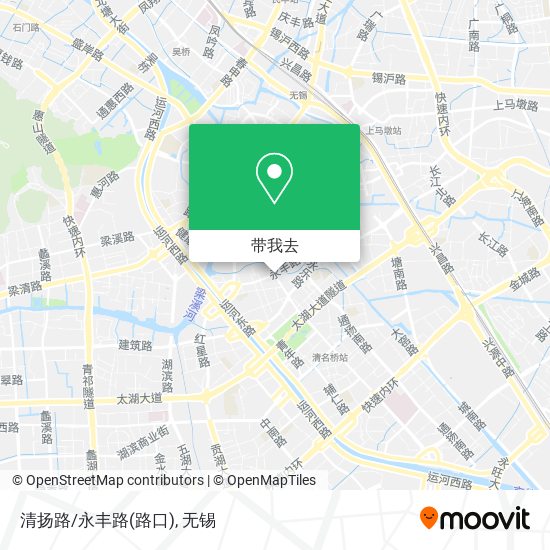 清扬路/永丰路(路口)地图