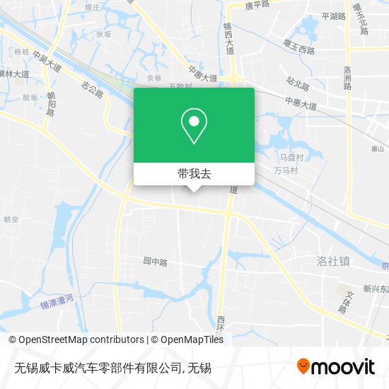 无锡威卡威汽车零部件有限公司地图