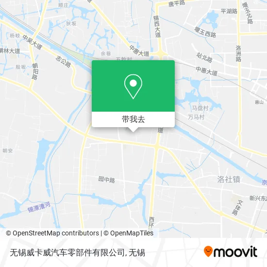 无锡威卡威汽车零部件有限公司地图