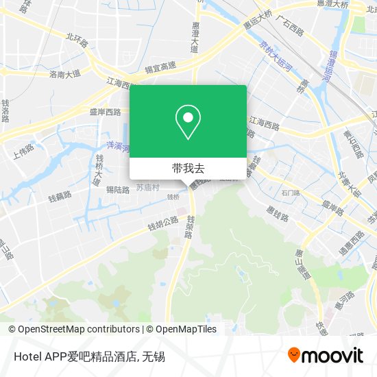 Hotel APP爱吧精品酒店地图