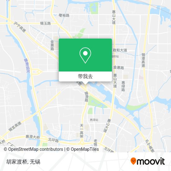 胡家渡桥地图