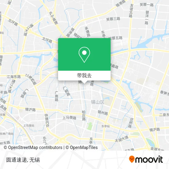 圆通速递地图
