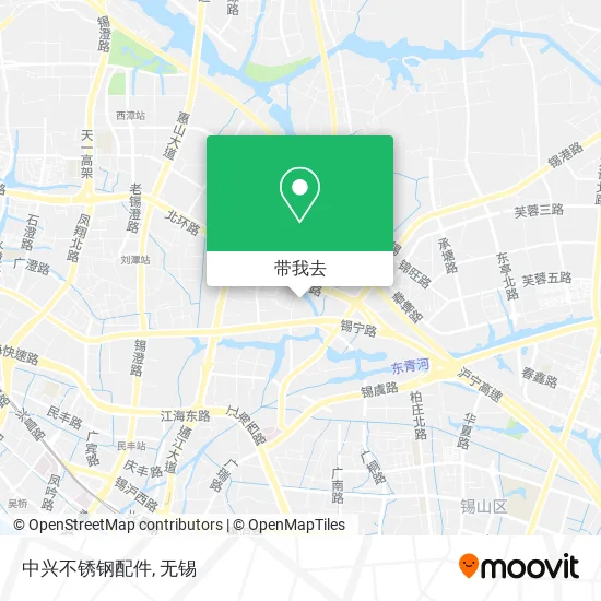 中兴不锈钢配件地图