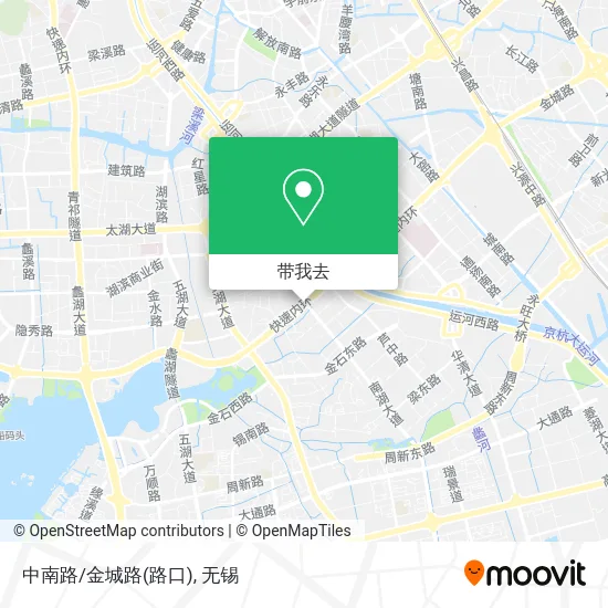 中南路/金城路(路口)地图