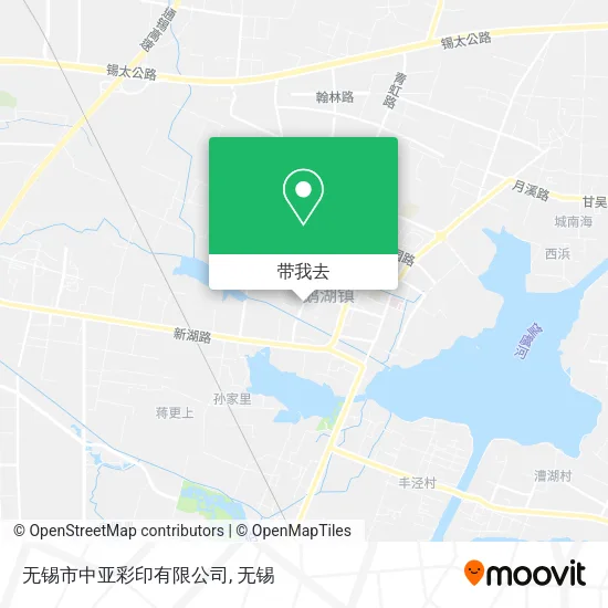 无锡市中亚彩印有限公司地图