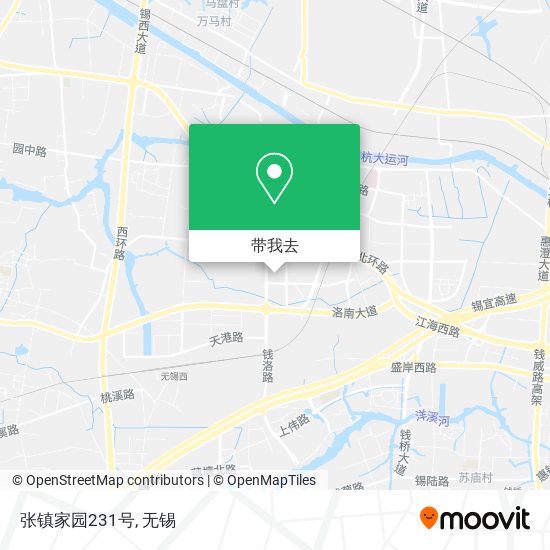 张镇家园231号地图
