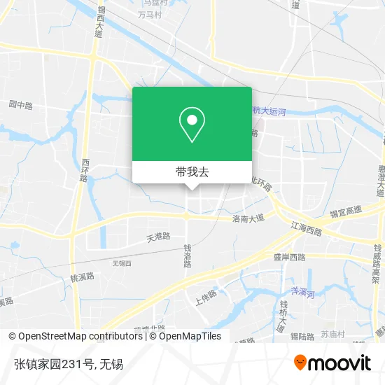 张镇家园231号地图
