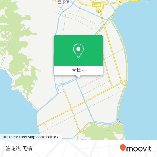 渔花路地图