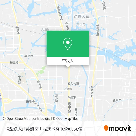 福蓝航太江苏航空工程技术有限公司地图