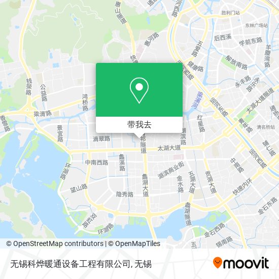 无锡科烨暖通设备工程有限公司地图