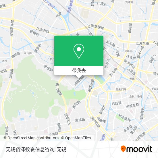 无锡佰泽投资信息咨询地图