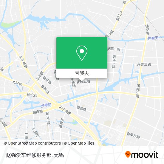 赵强爱车维修服务部地图
