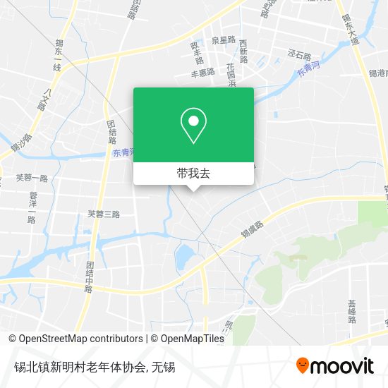 锡北镇新明村老年体协会地图