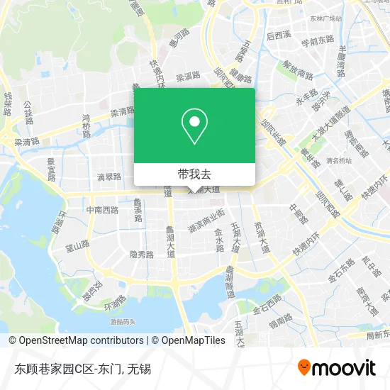 东顾巷家园C区-东门地图