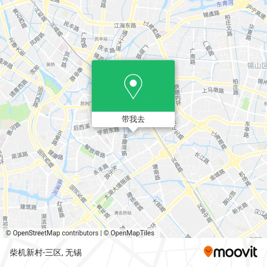 柴机新村-三区地图