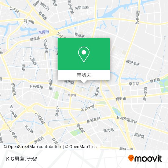 K G男装地图