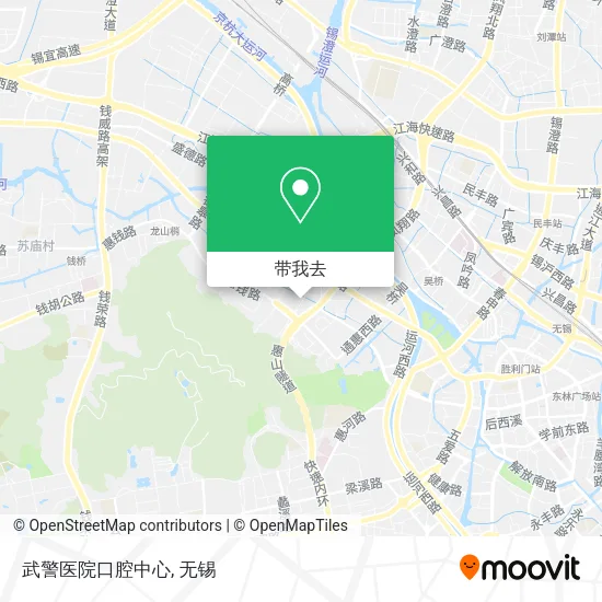 武警医院口腔中心地图