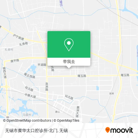 无锡市糜华太口腔诊所-北门地图