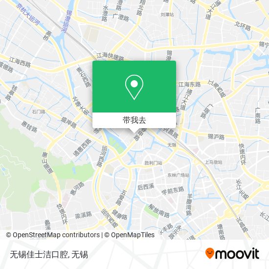 无锡佳士洁口腔地图