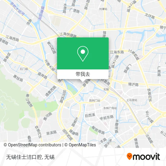 无锡佳士洁口腔地图