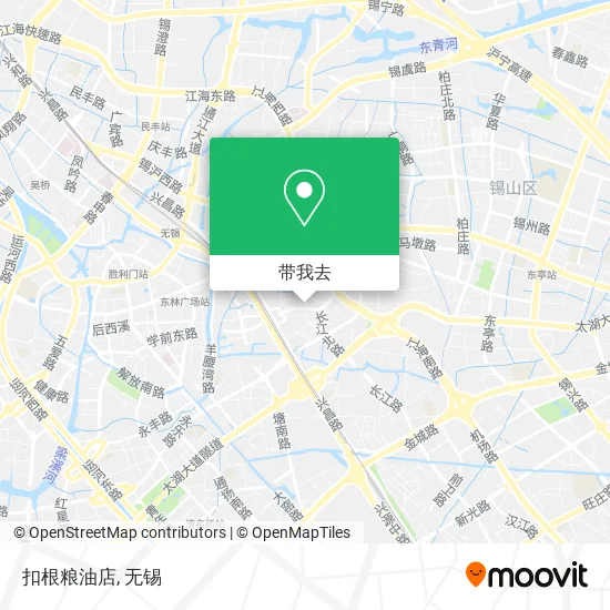 扣根粮油店地图