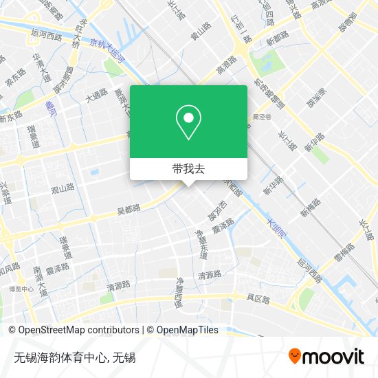 无锡海韵体育中心地图