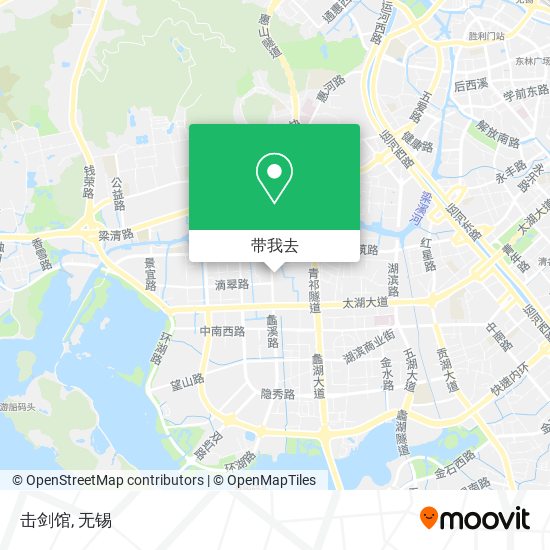 击剑馆地图