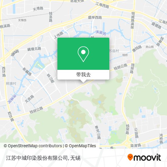 江苏中城印染股份有限公司地图