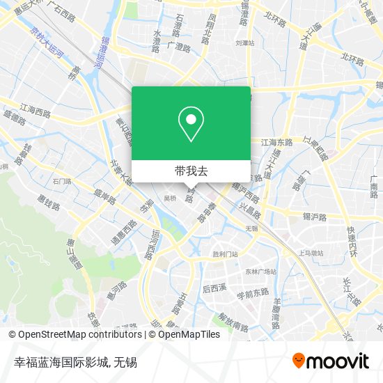 幸福蓝海国际影城地图