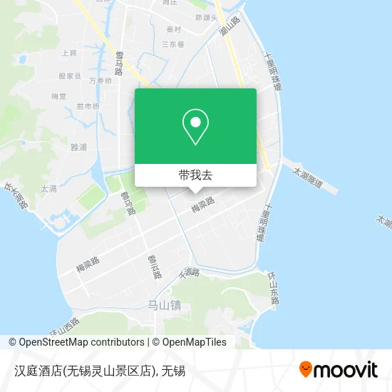 汉庭酒店(无锡灵山景区店)地图