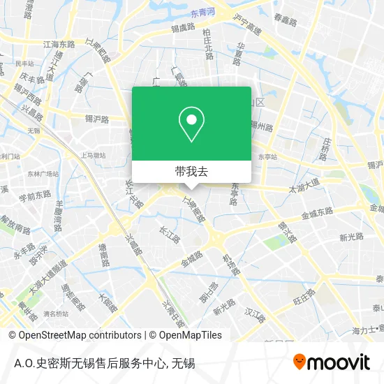 A.O.史密斯无锡售后服务中心地图