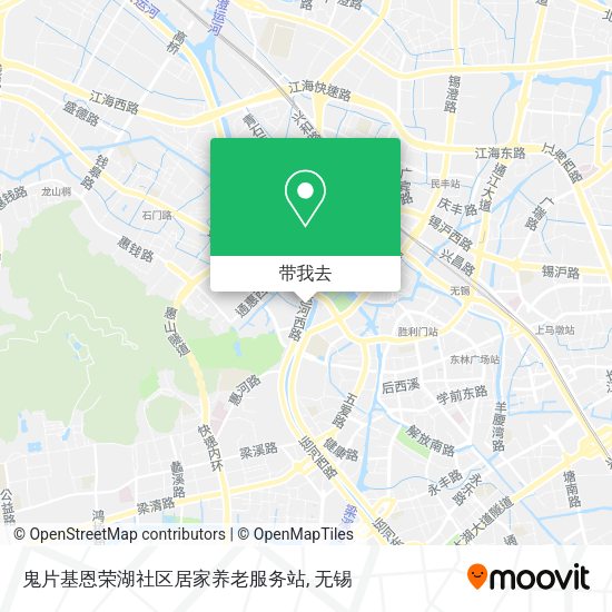 鬼片基恩荣湖社区居家养老服务站地图